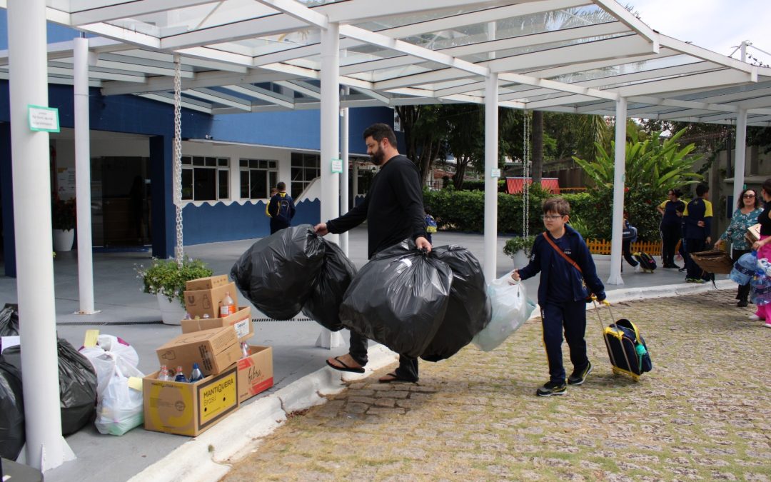 Escola Atuação alcança recorde de reciclagem e consolida cultura sustentável